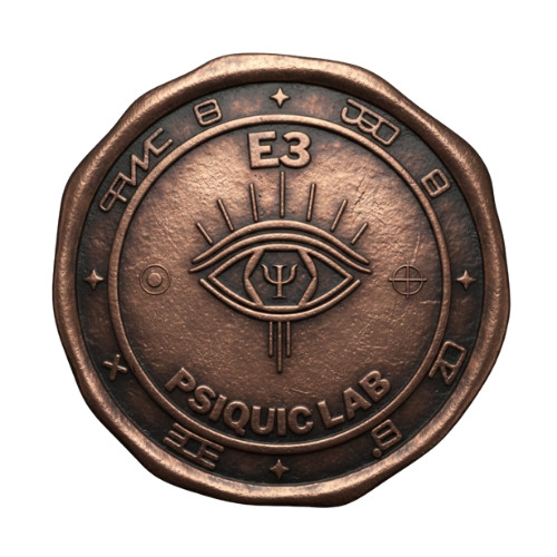 Emblema de E3 PSIQUIC LAB®